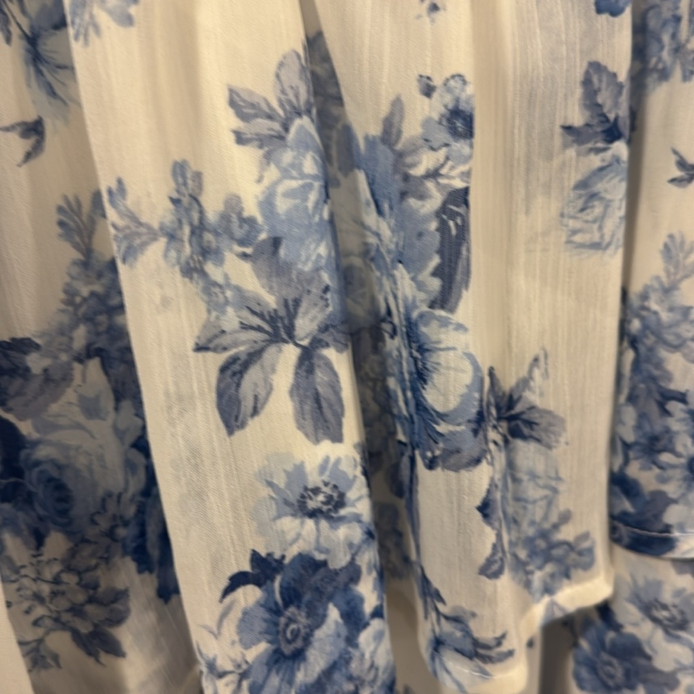Floral Puff Sleeve Dress - Picture 4 of 4